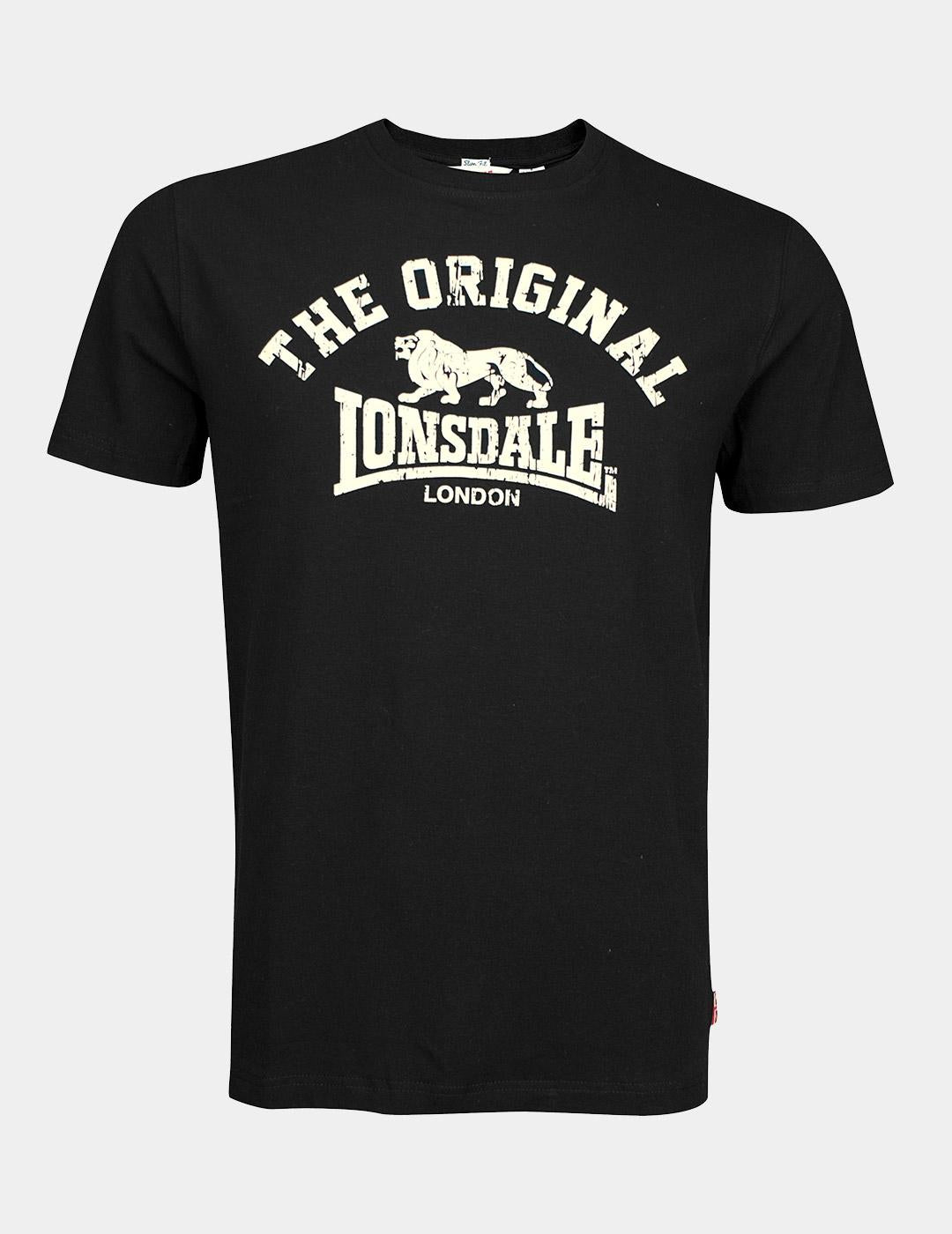 Camiseta LONSDALE ORIGINAL - Black