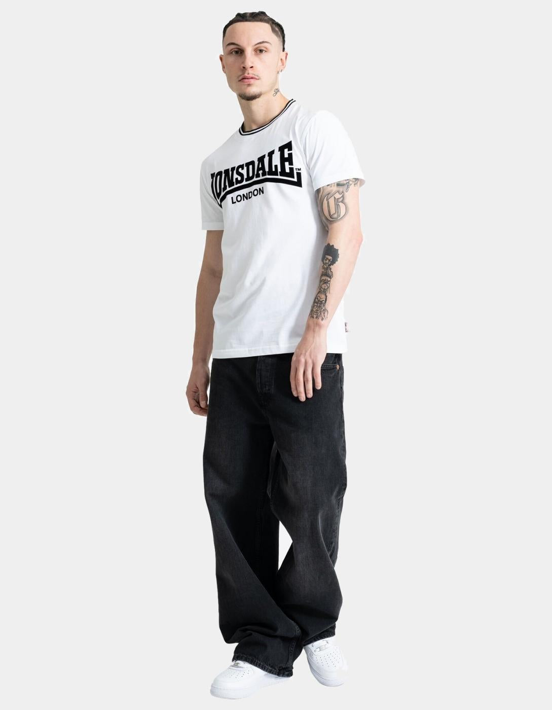 Camiseta LONSDALE POTTERNEWTON - White/Black