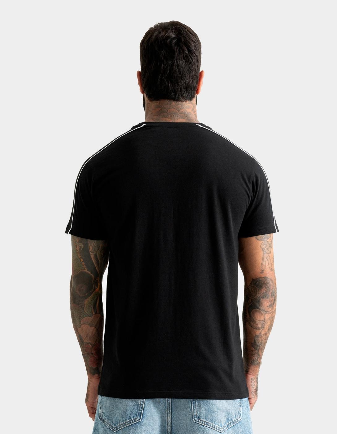 Camiseta LONSDALE RUISLIP - Black/White
