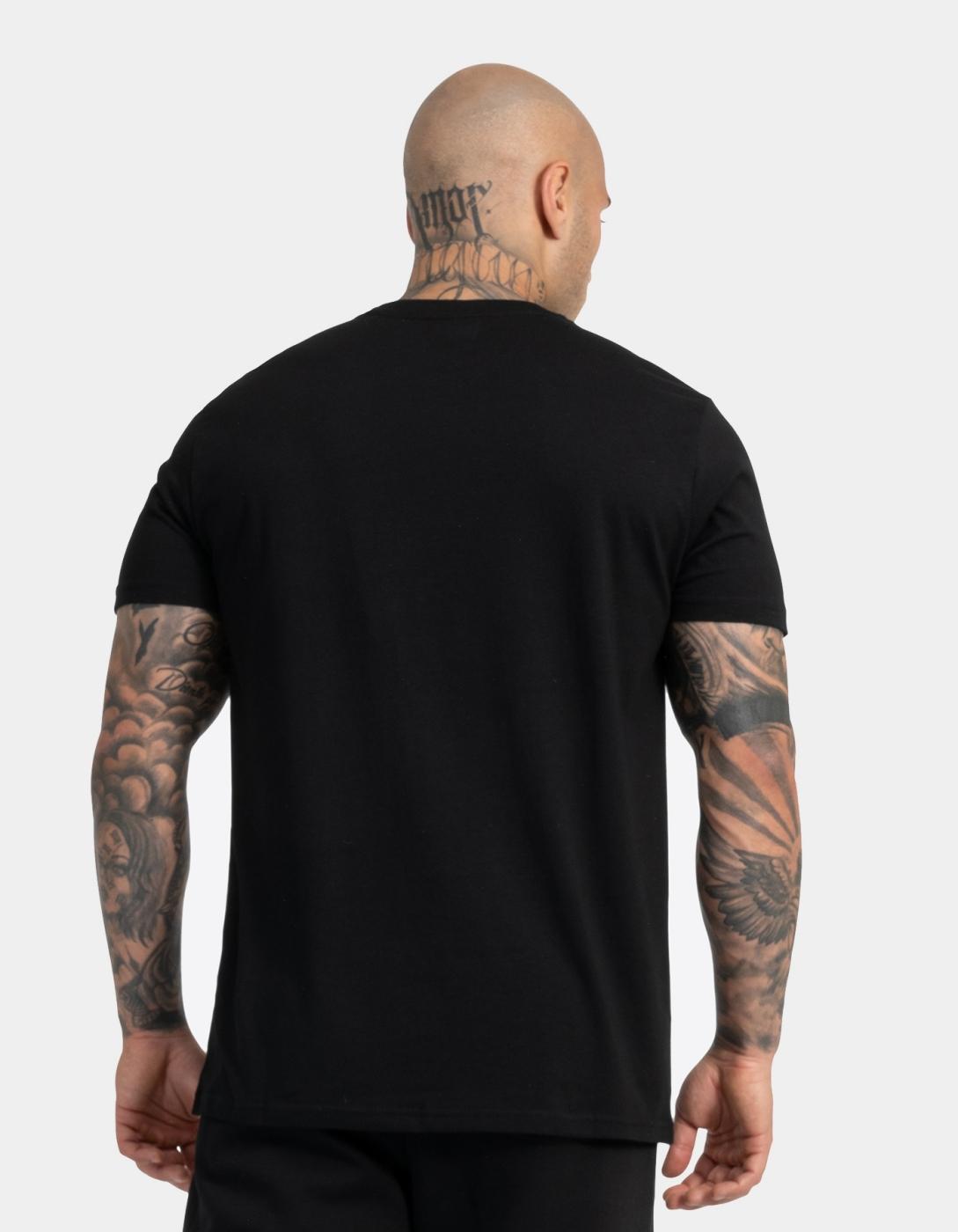 Camiseta LONSDALE SUSSEX LOGO- Black/White