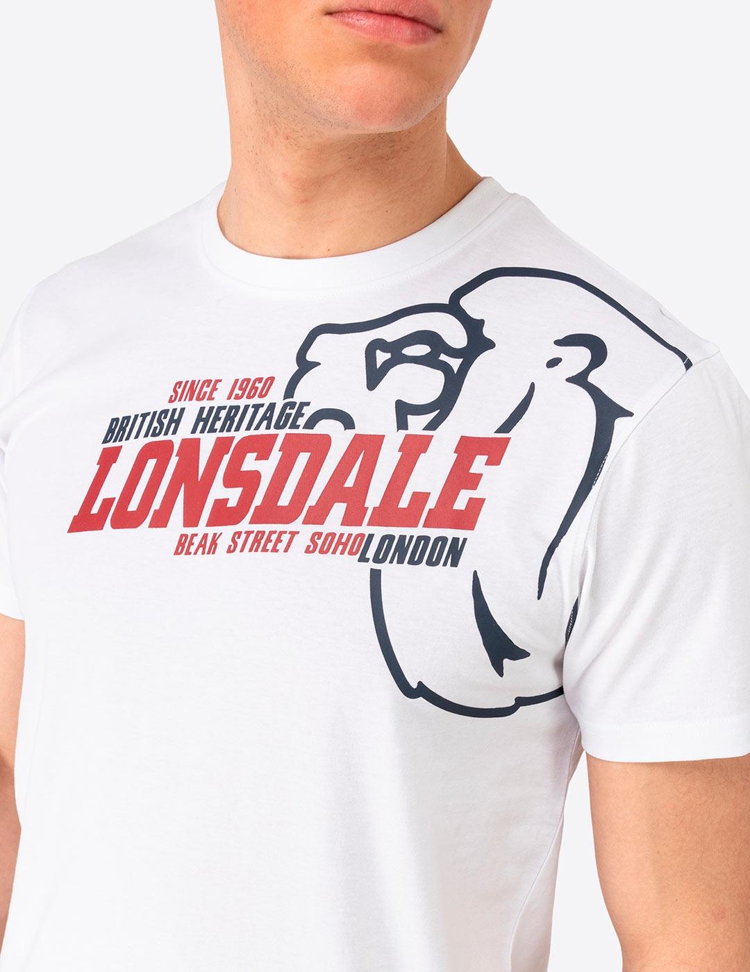 Camiseta LONSDALE WALKLEY - White