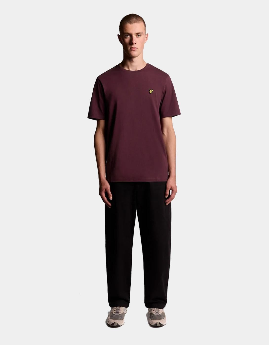 Camiseta LYLE&SCOTT PLAIN - Burgundy