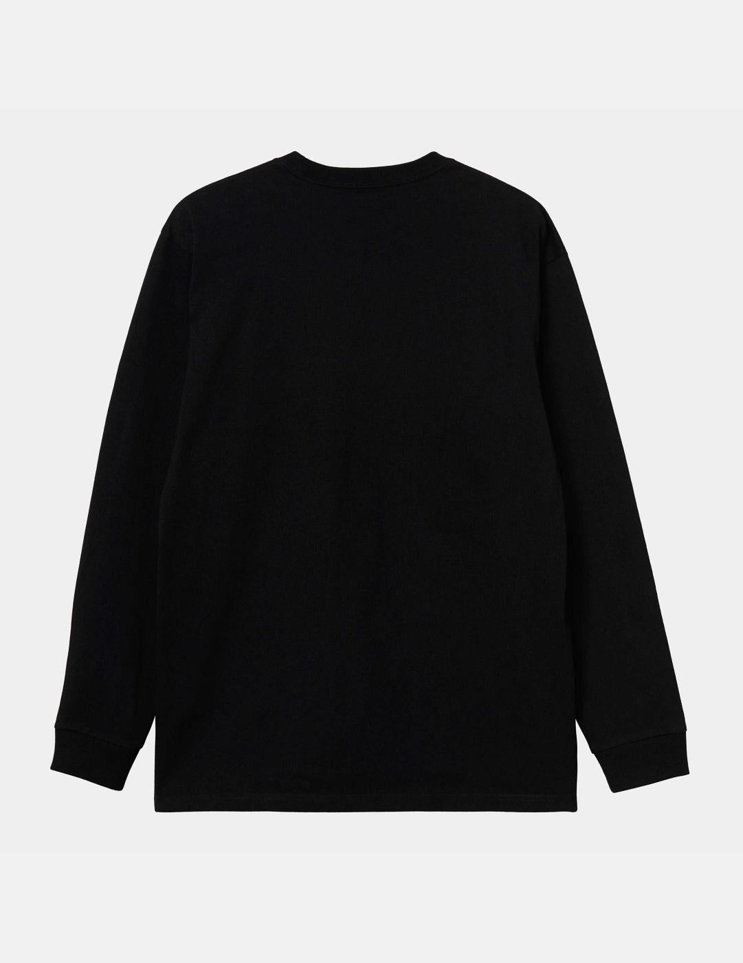 Camiseta Manga Larga CARHARTT WIP CHASE - Black / Gold