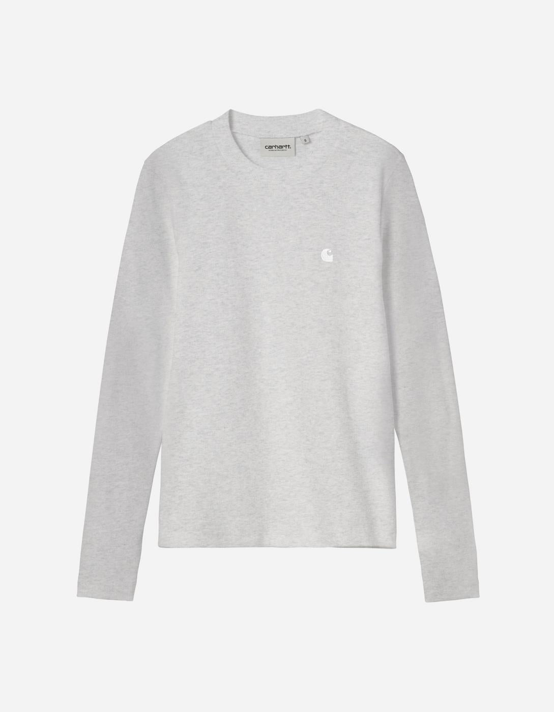 Camiseta Manga Larga CARHARTT WIP W' PHILIPA - Ash Heather