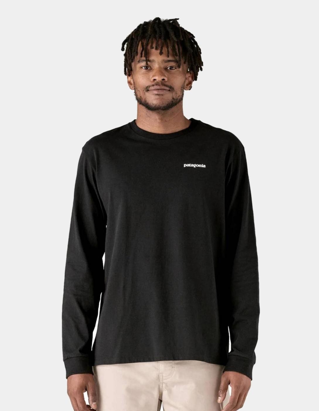 Camiseta Manga Larga P-6 LOGO RESPONSIBILI - Black