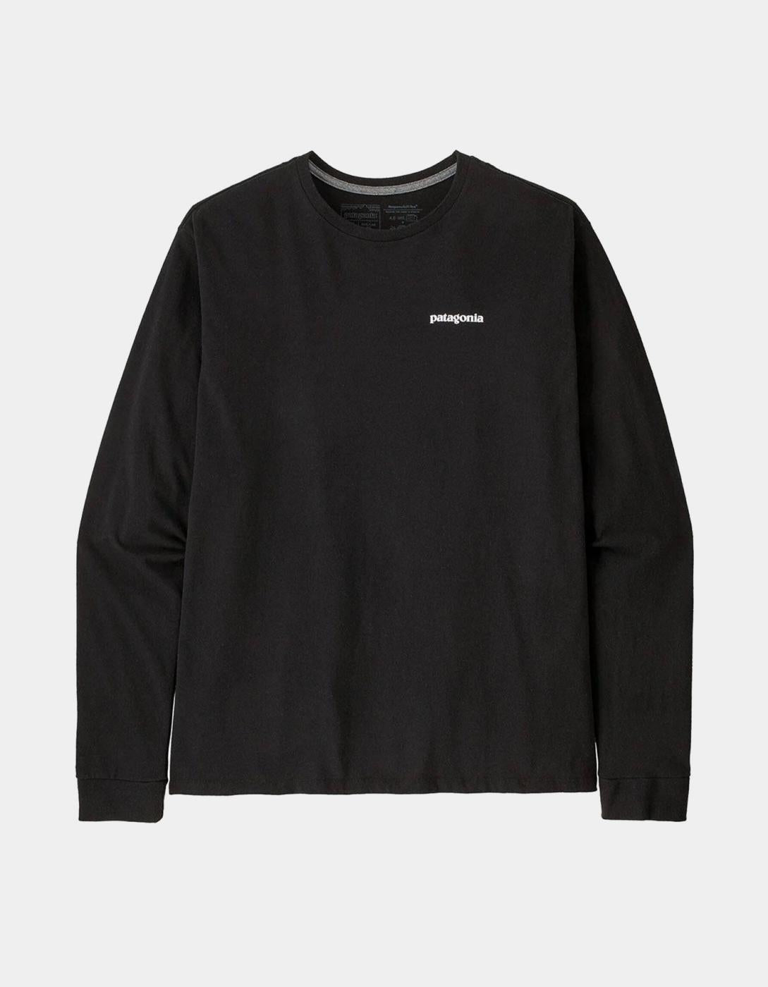 Camiseta Manga Larga P-6 LOGO RESPONSIBILI - Black