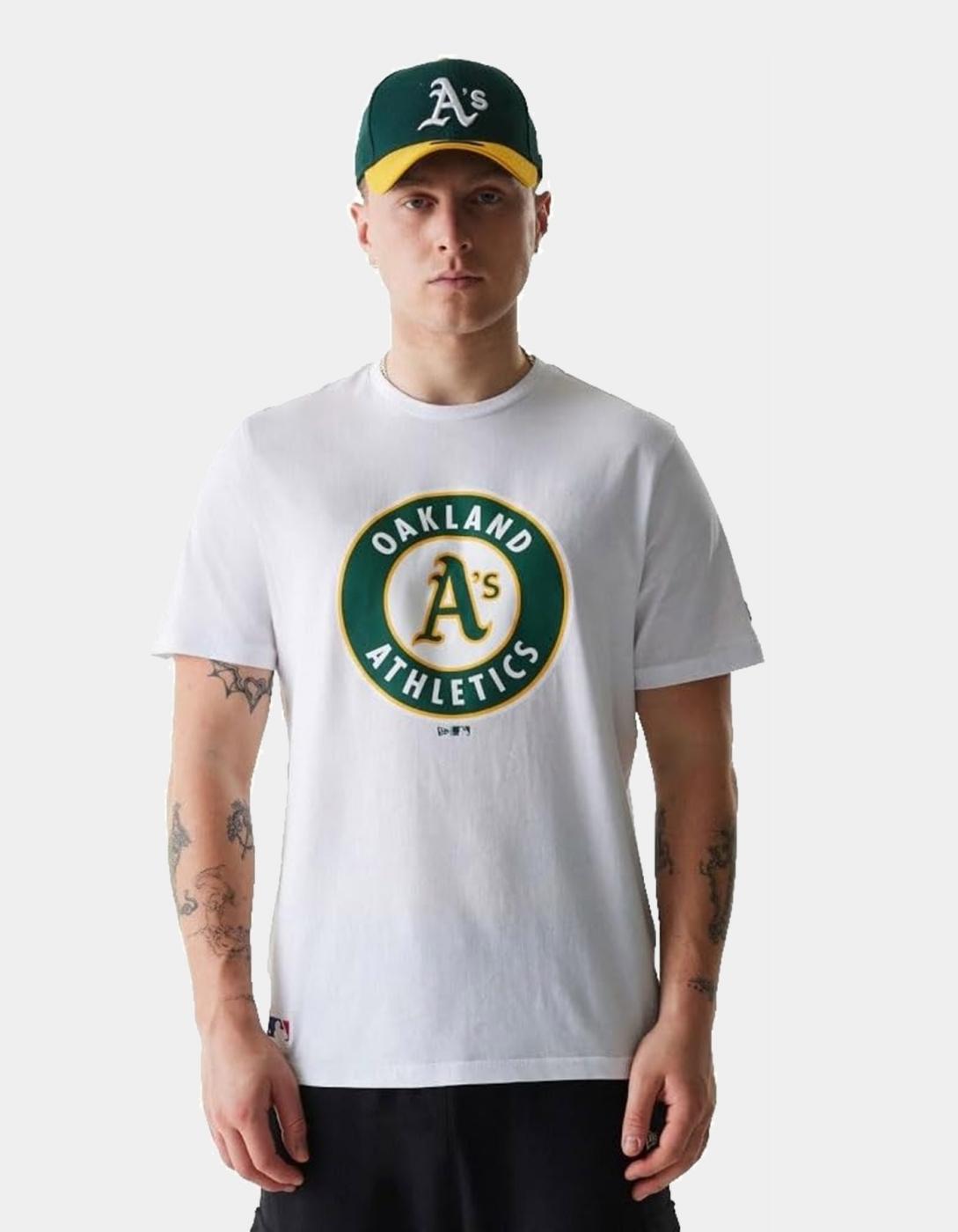 Camiseta MLB REGULAR OAKATH - White
