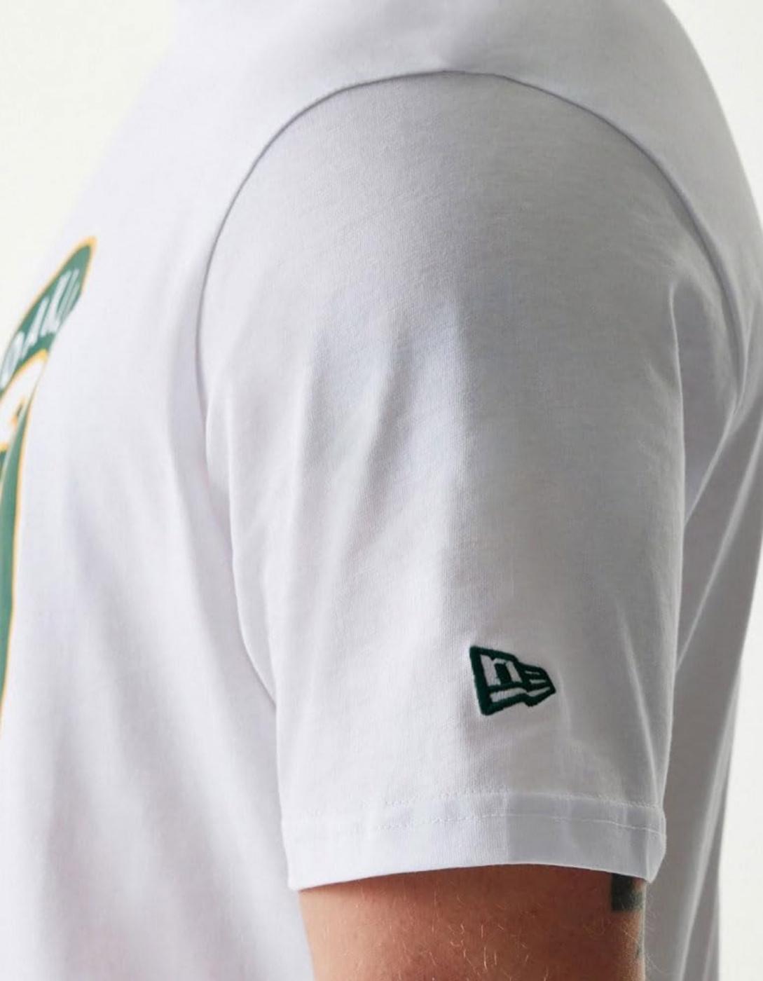 Camiseta MLB REGULAR OAKATH - White