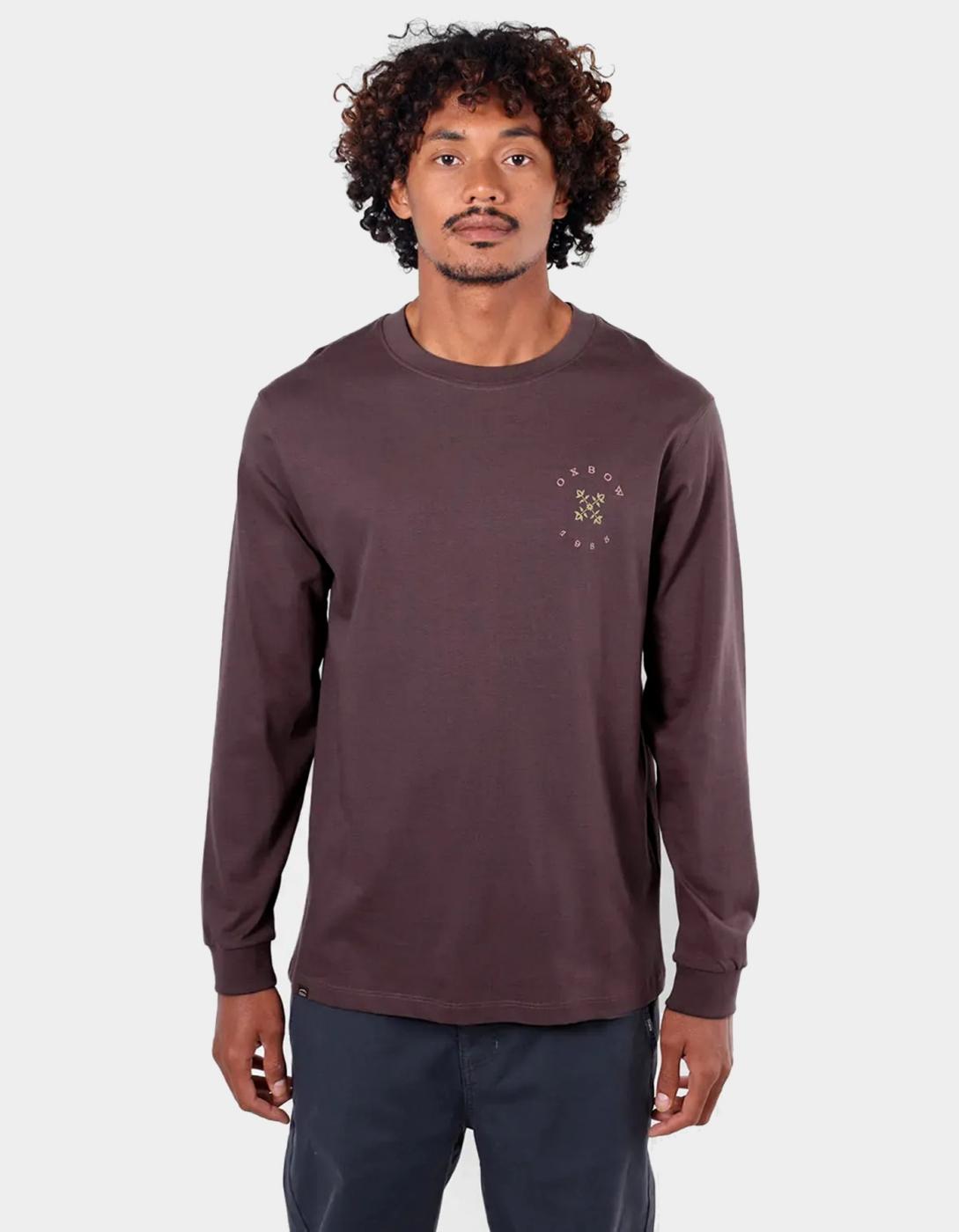 Camiseta OXBOW HELICAL - Raisin