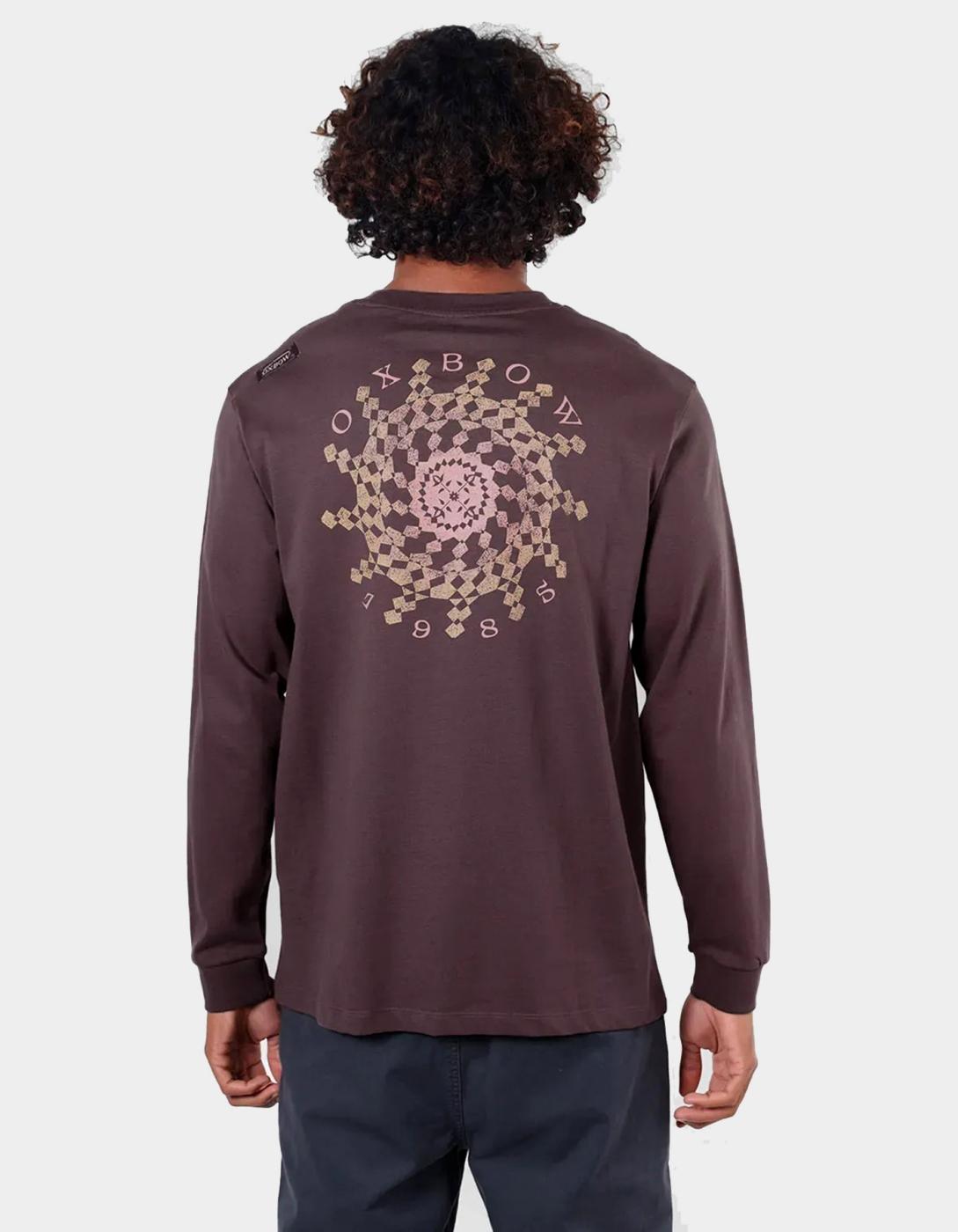 Camiseta OXBOW HELICAL - Raisin