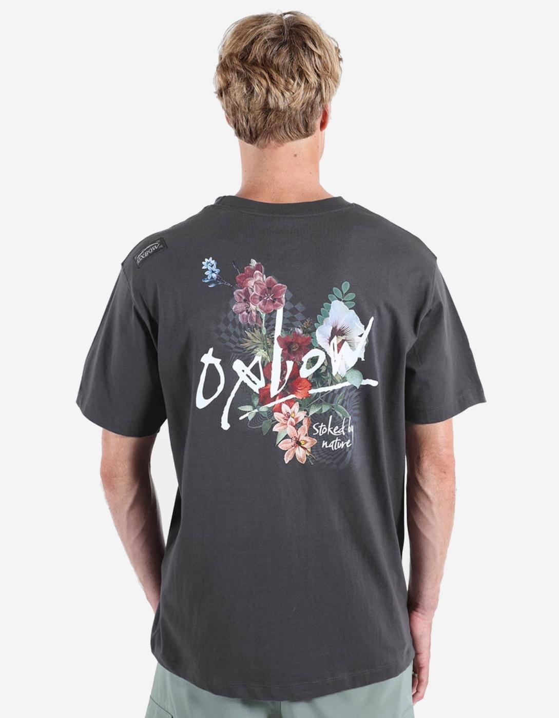 Camiseta OXBOW HELLFLO - Caviar