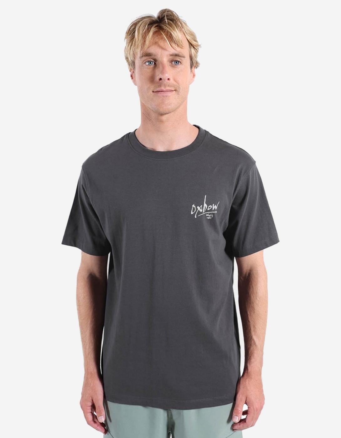 Camiseta OXBOW HELLFLO - Caviar