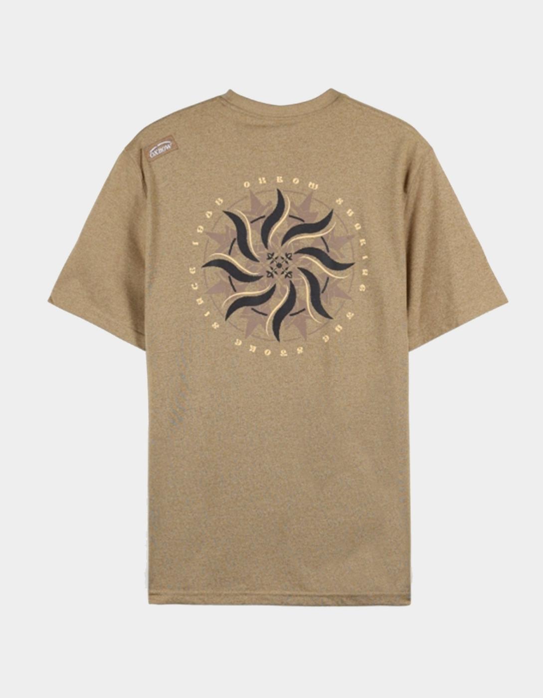 Camiseta OXBOW SHURIKEN - Light Brown