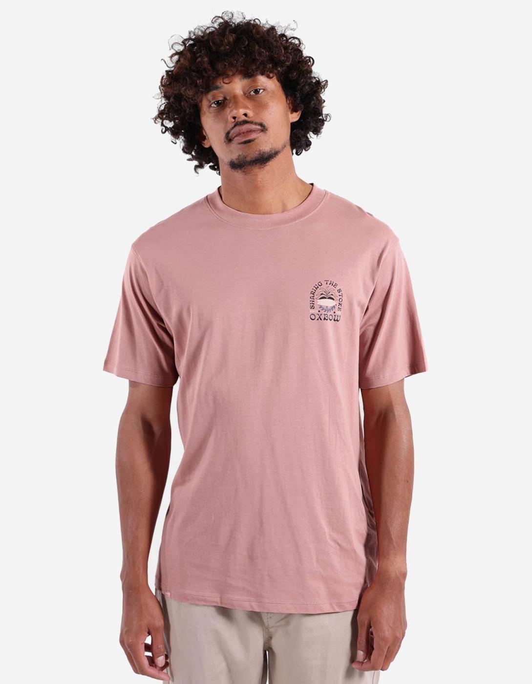 Camiseta OXBOW STOKED - Dusty Rose