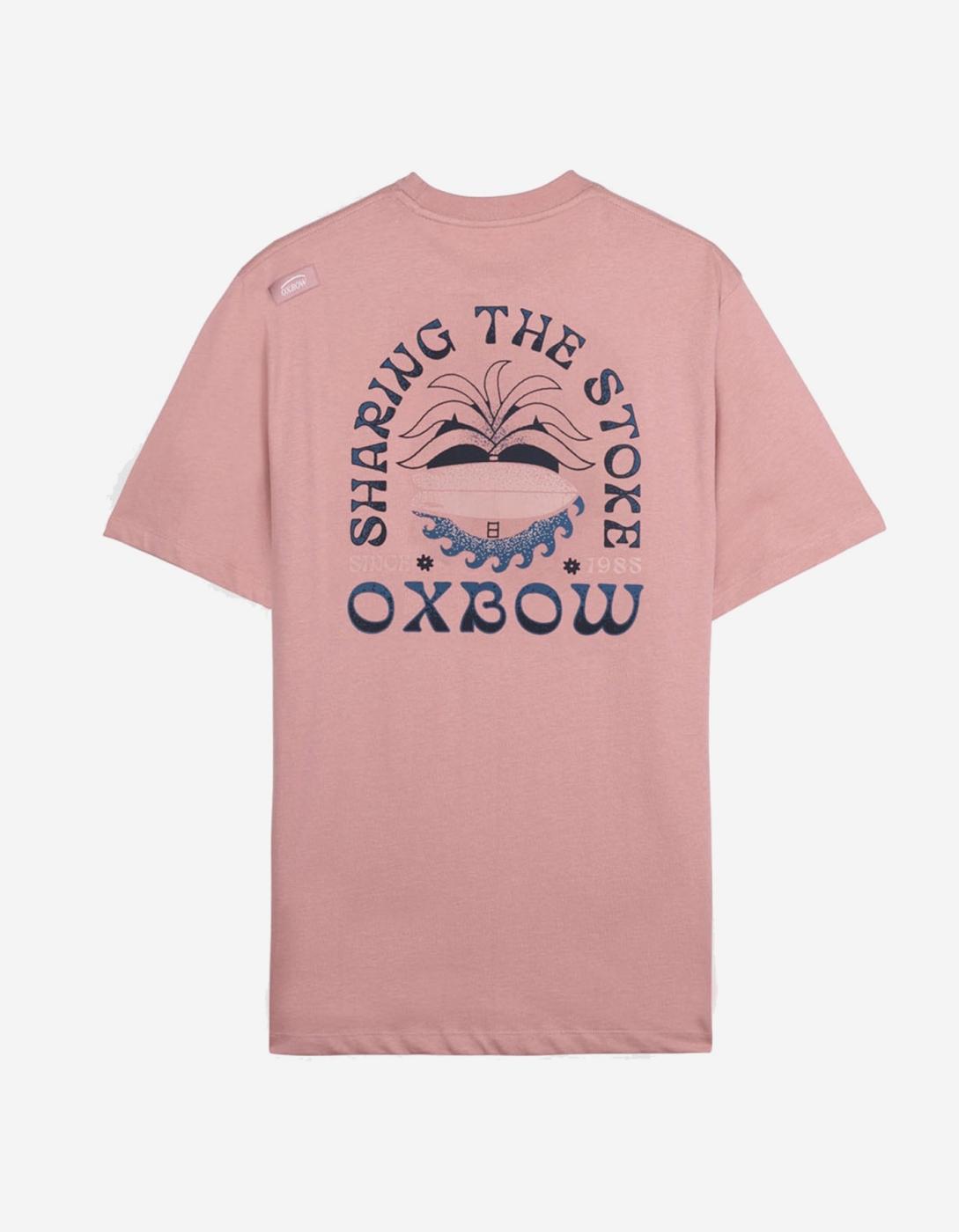 Camiseta OXBOW STOKED - Dusty Rose