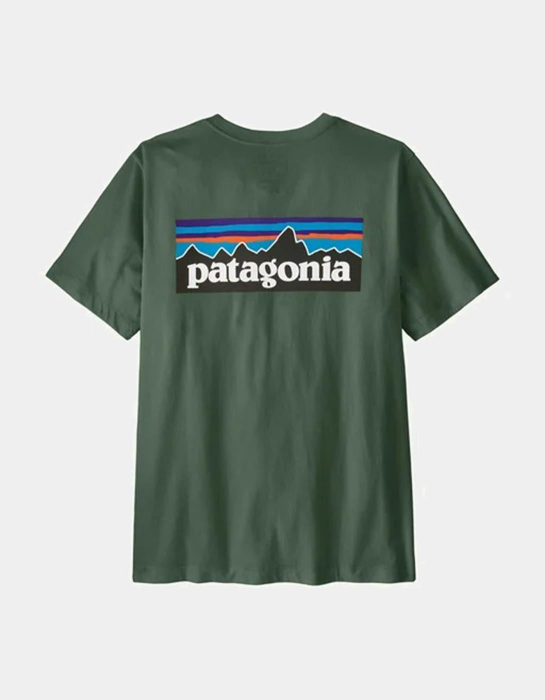 Camiseta PATAGONIA P-6 LOGO - Canopy Green