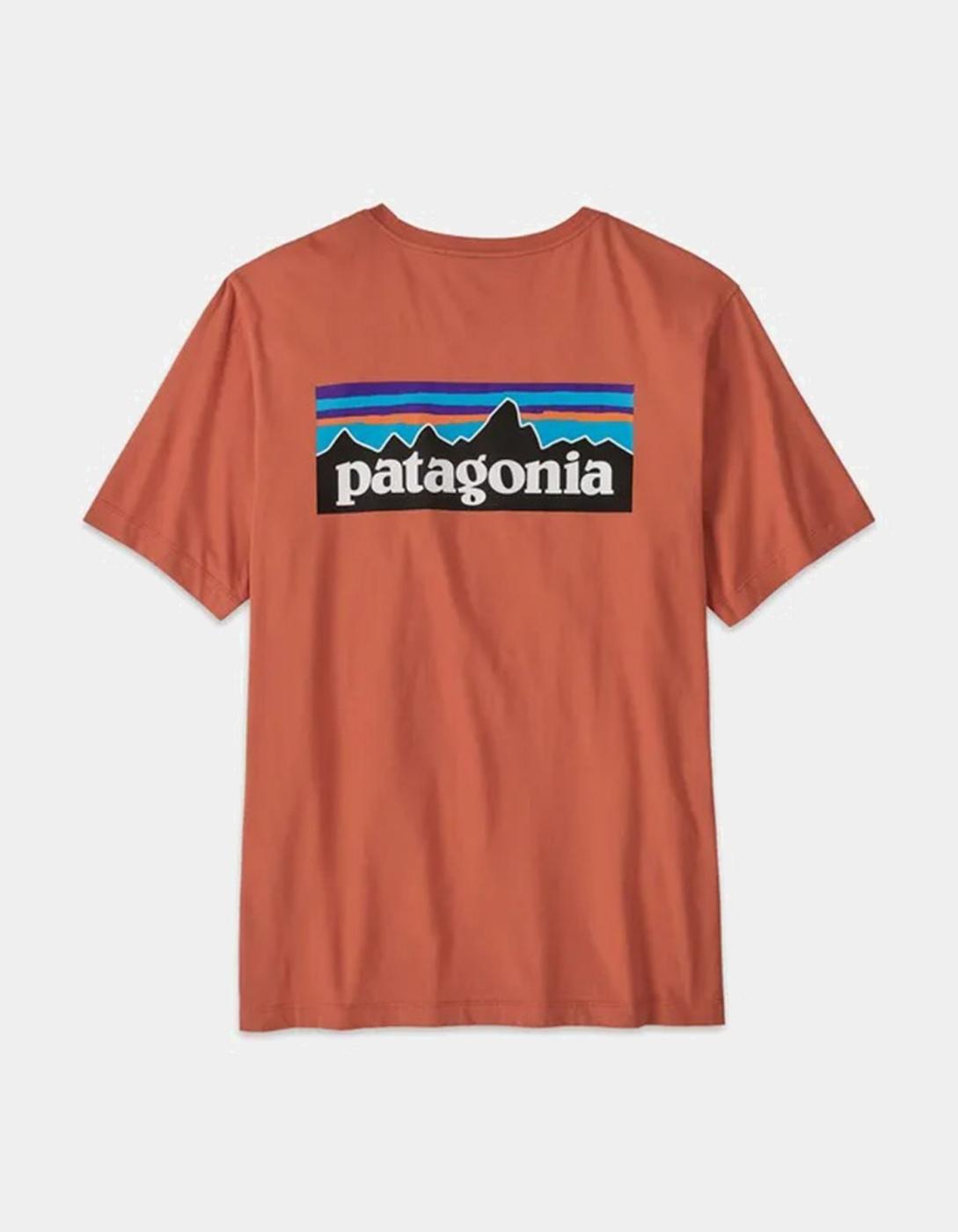Camiseta PATAGONIA P-6 LOGO - Coal Orange