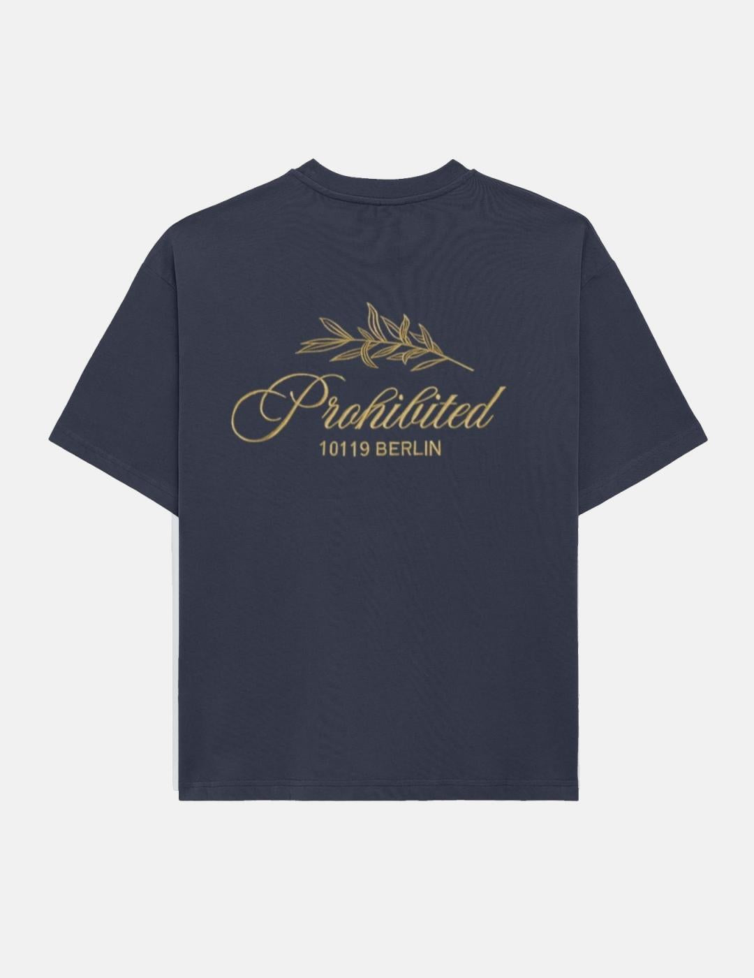 Camiseta PROHIBITED LEAF - Navy