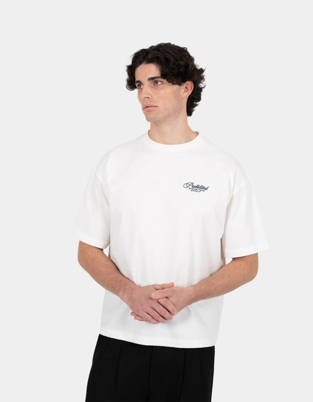 Camiseta PROHIBITED OLDTIMER RACE - Off White