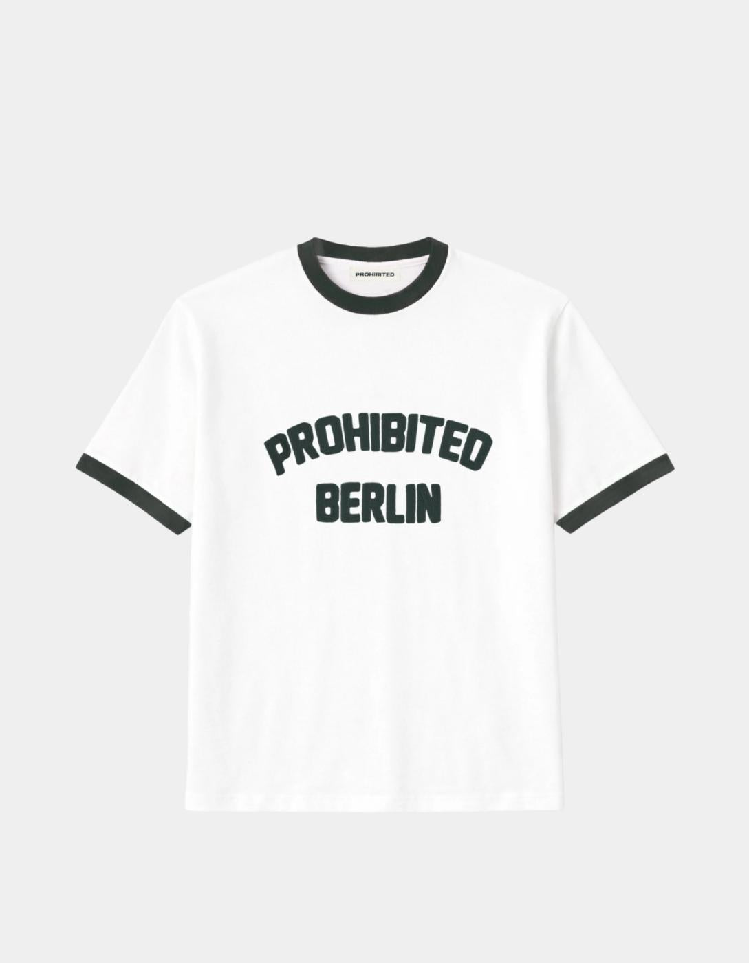 Camiseta PROHIBITED RUSH CONTRAST - Green