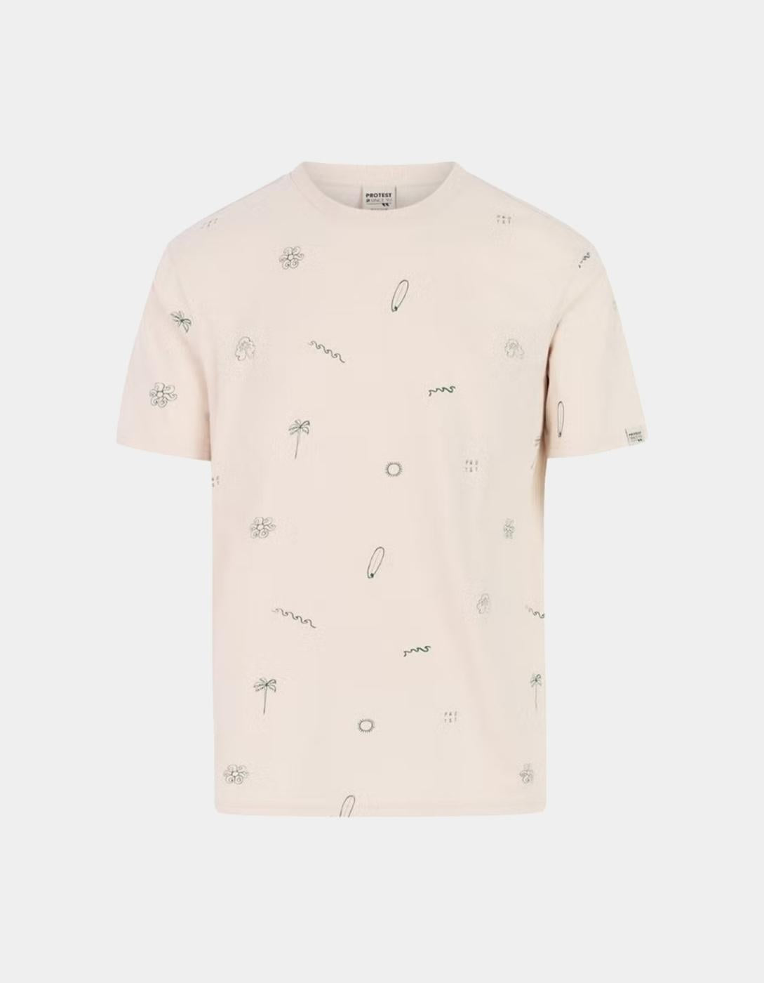 Camiseta PROTEST KEELY - Kit Offwhit