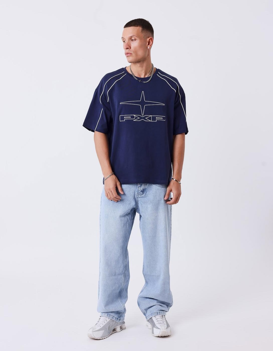 Camiseta PXP U2611100 - Azul Marino