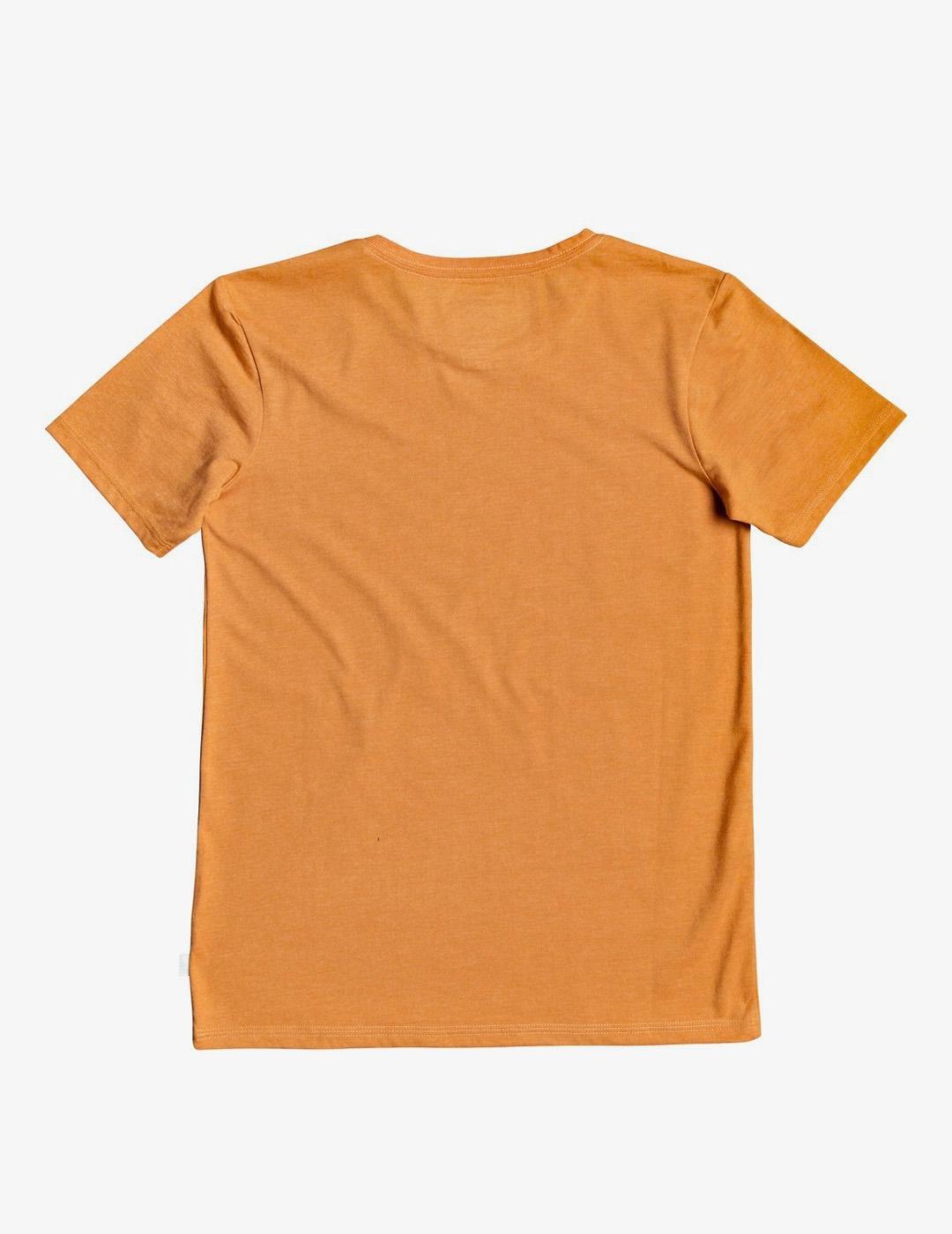 Camiseta Quiksilver (JUNIOR) MOTOR EMPTI - Apricot