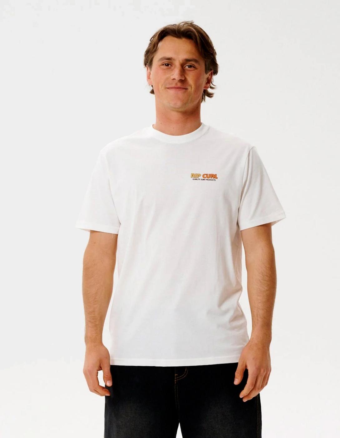 Camiseta SURF REVIVAL LINED UP - Bone