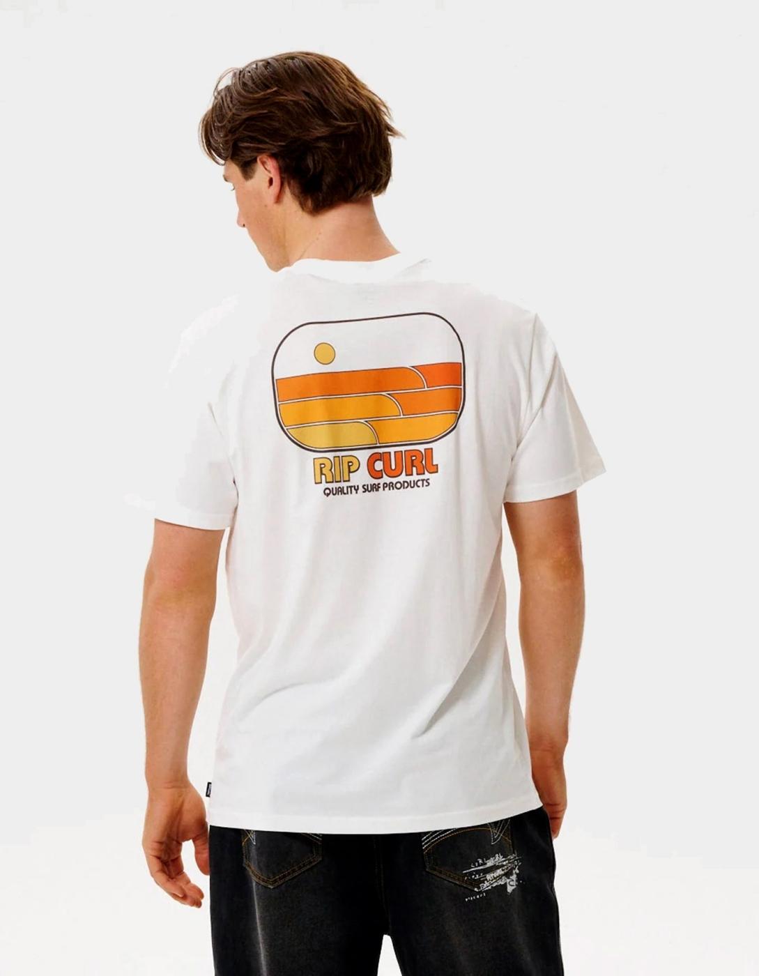 Camiseta SURF REVIVAL LINED UP - Bone