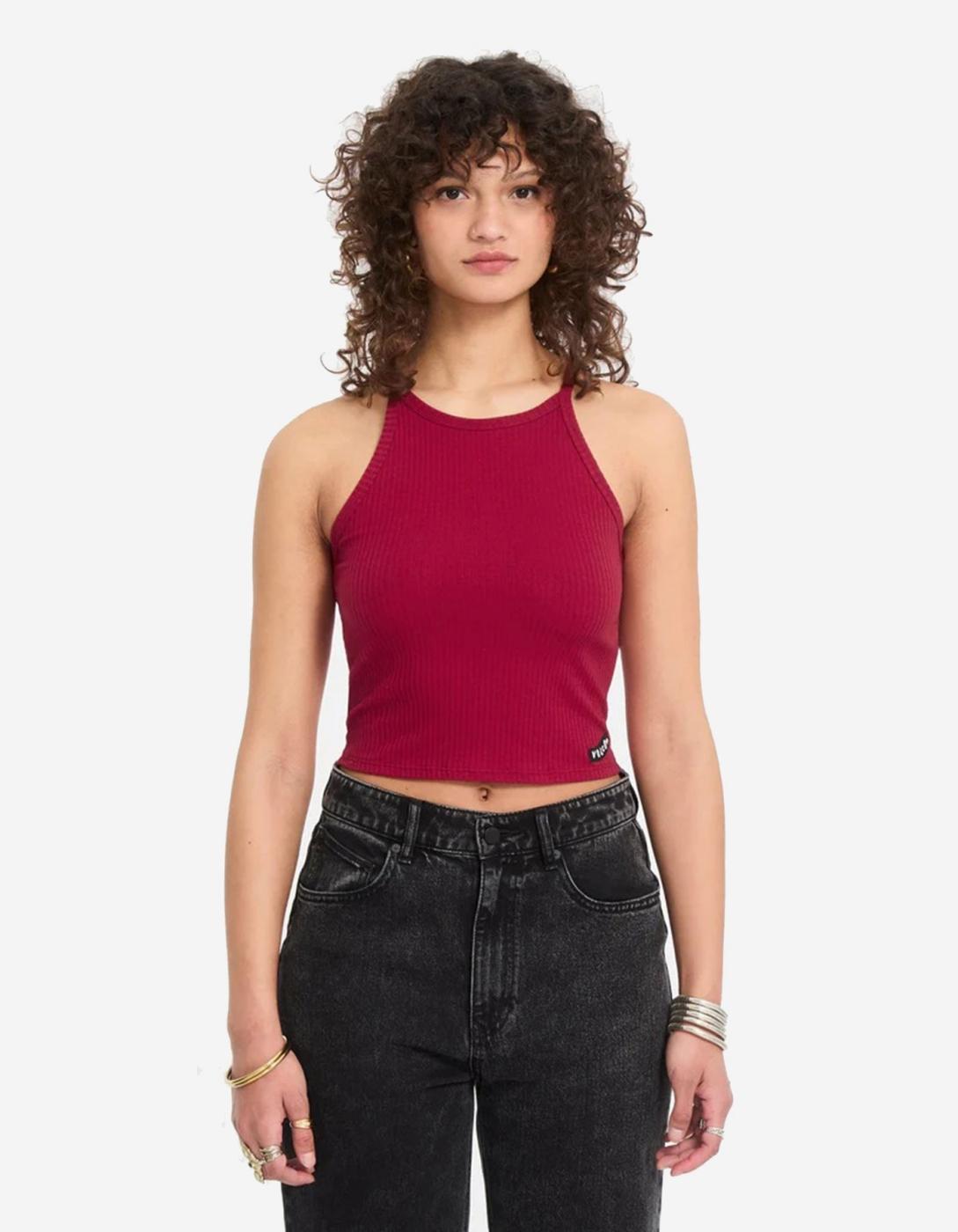 Camiseta Tirantes VOLCOM LEELEE - Deep Red
