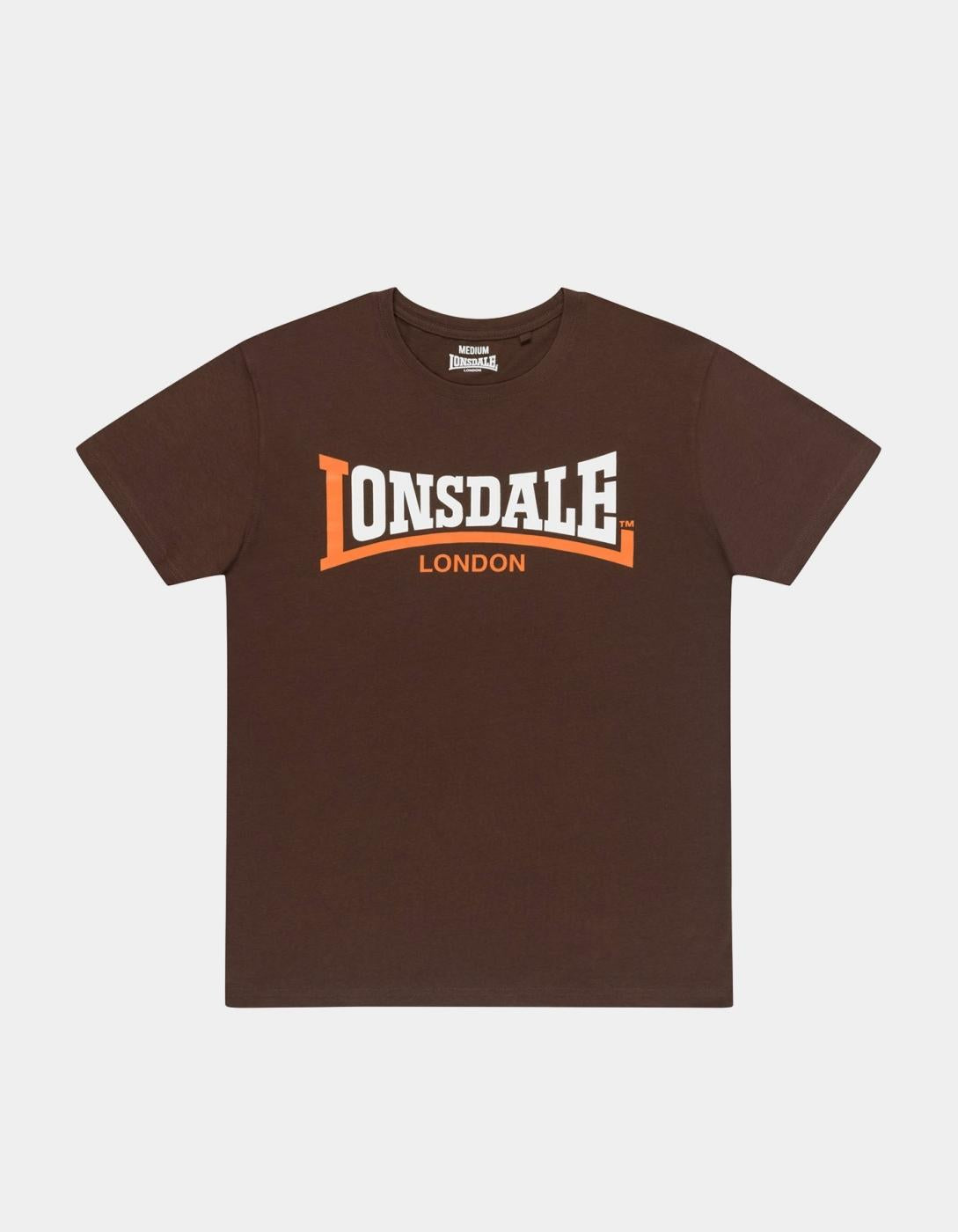 Camiseta TWO TONE - Brown/Ecru/Orange