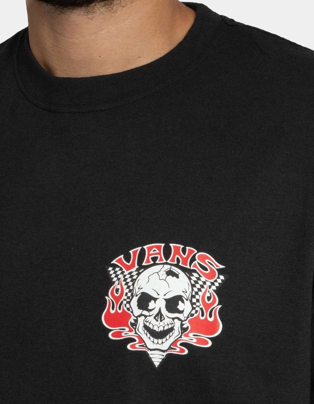 Camiseta VANS BLAZE HEAD - Black