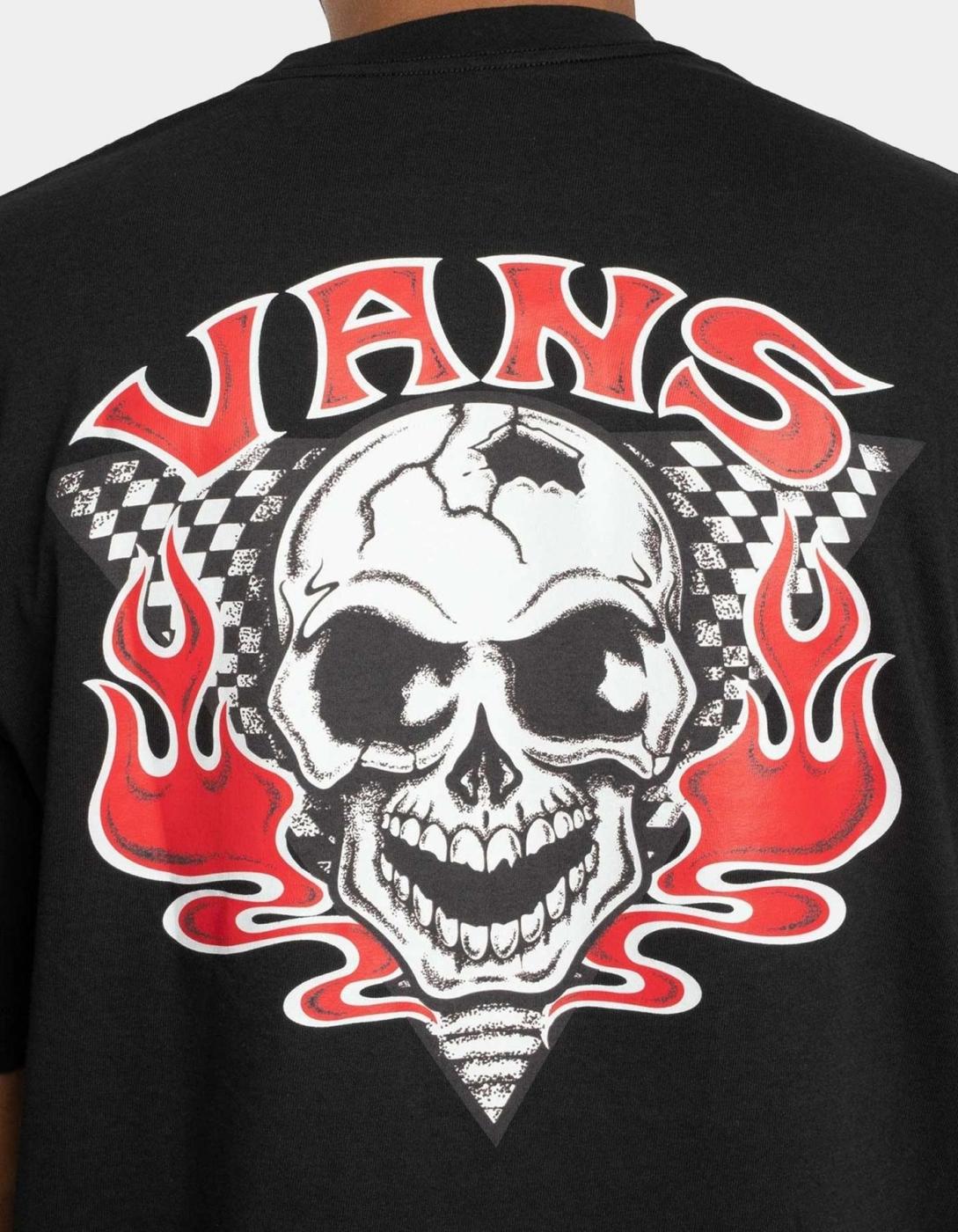 Camiseta VANS BLAZE HEAD - Black