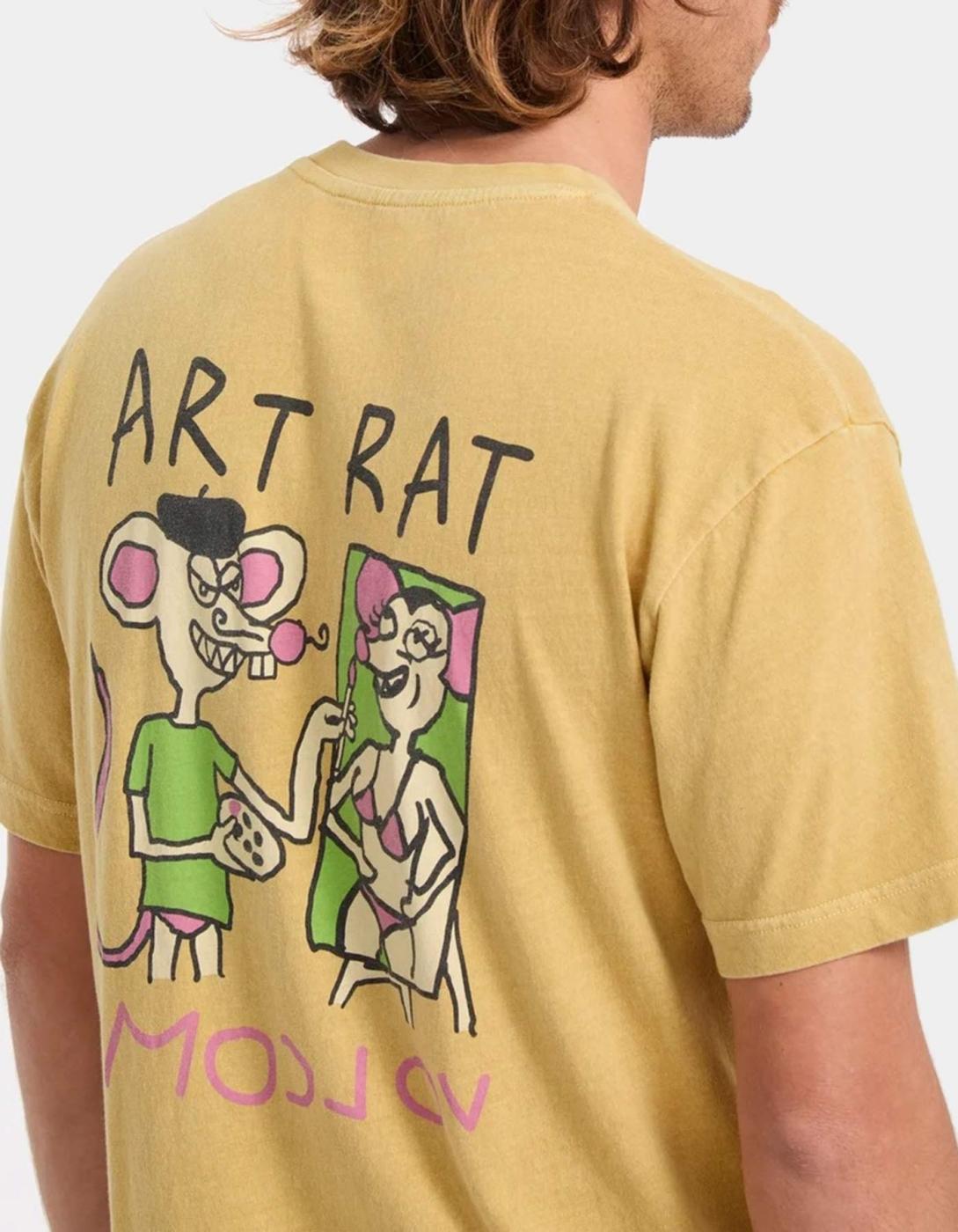 Camiseta VOLCOM FA OZZY 2 SST - Mustard
