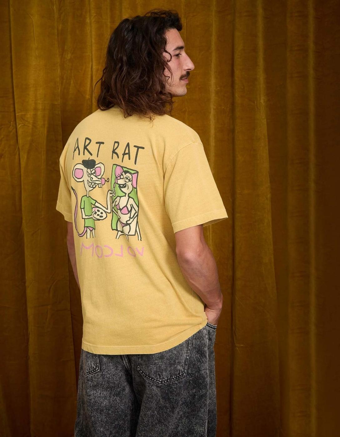Camiseta VOLCOM FA OZZY 2 SST - Mustard