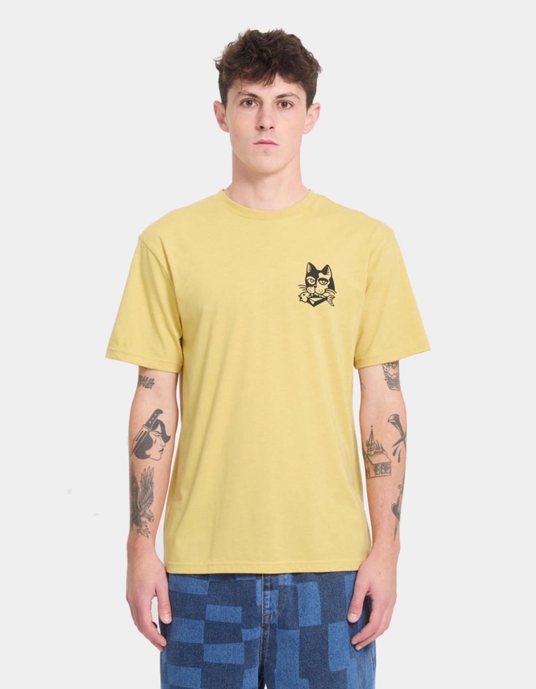 Camiseta VOLCOM RINGSTONE HTH - Mustard