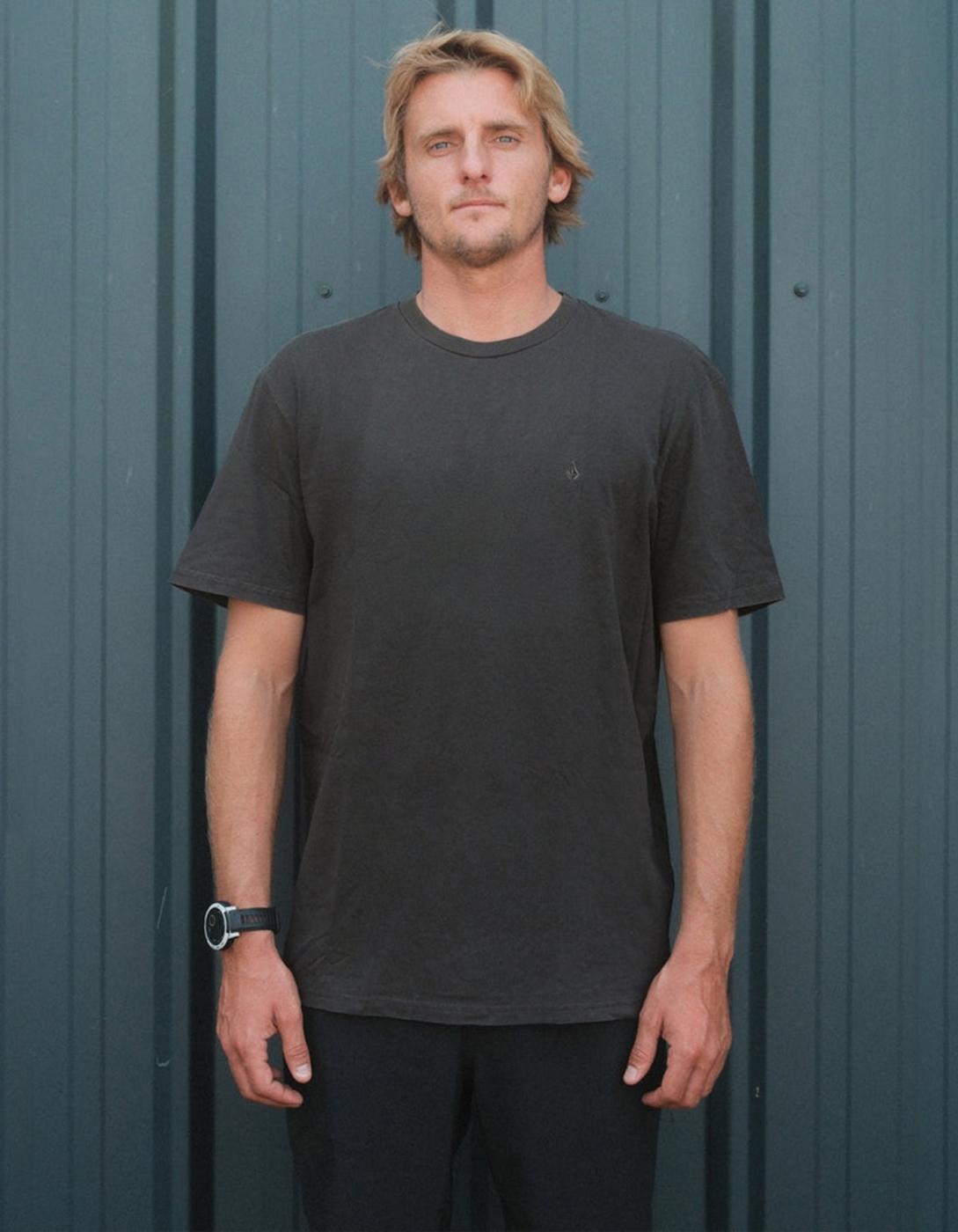 Camiseta VOLCOM SOLID STONE EMB - Black