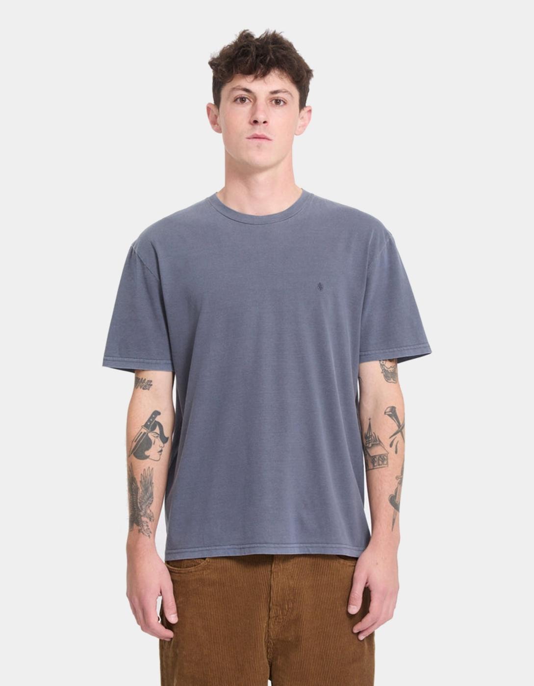 Camiseta VOLCOM SOLID STONE EMB - Storm Blue