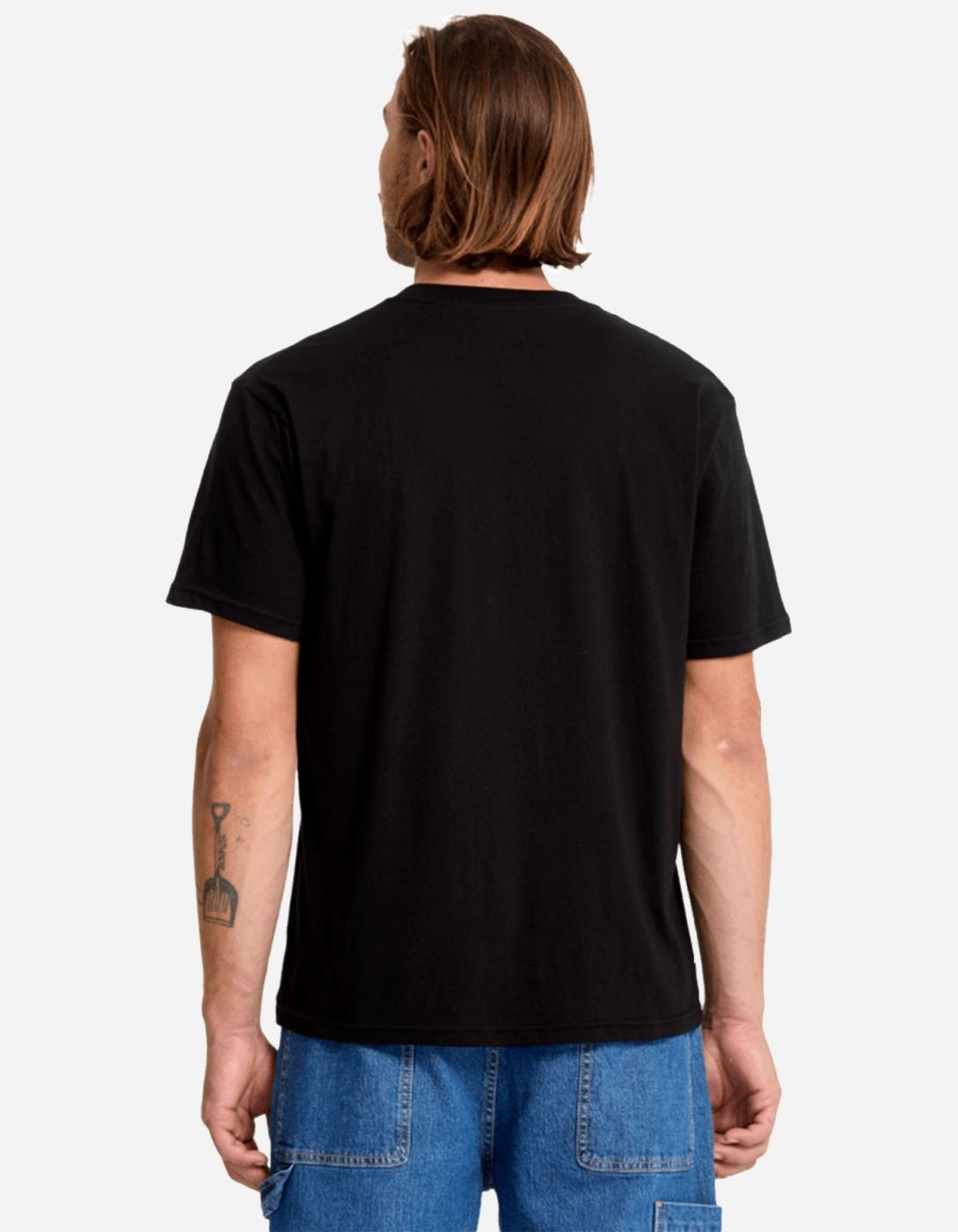 Camiseta VOLCOM STONE BLANKS BSC - Black