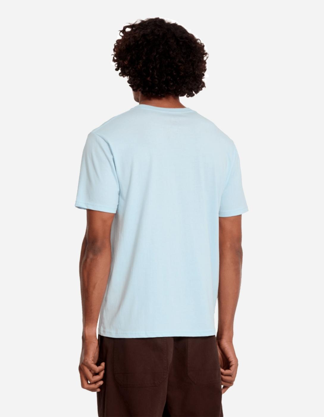 Camiseta VOLCOM STONE BLANKS BSC - Light Blue Acid