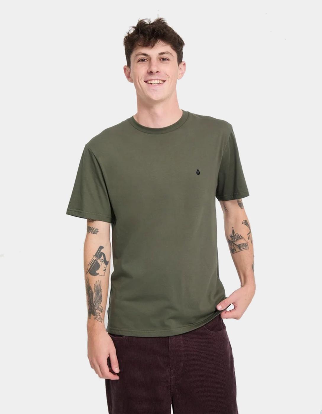 Camiseta VOLCOM STONE BLANKS BSC - Wintermoss