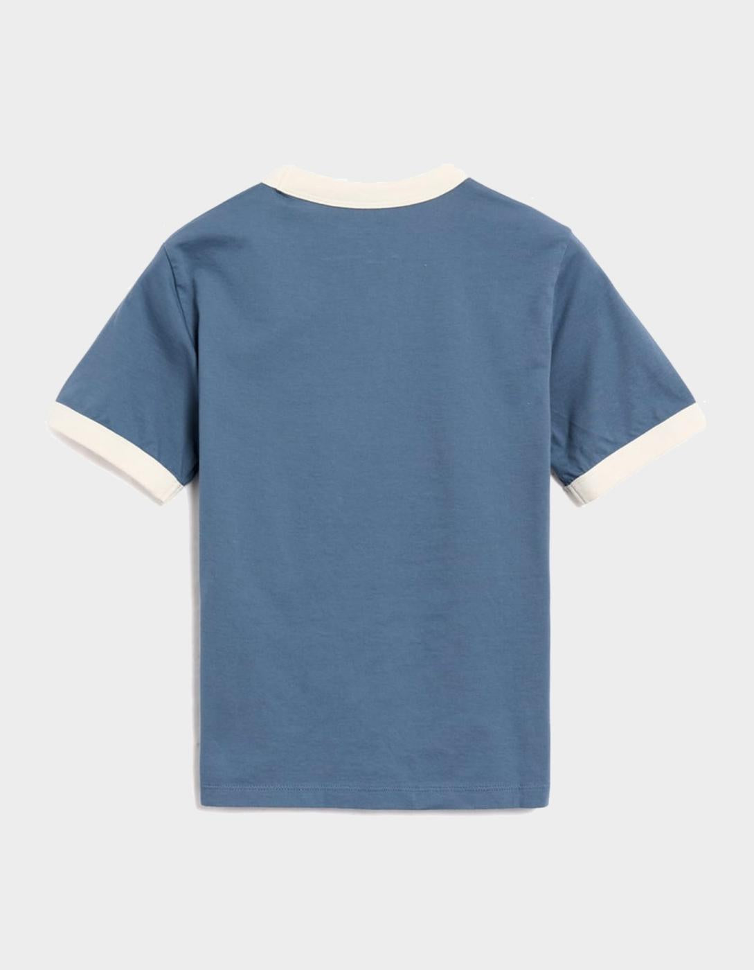 Camiseta W' REMINISCING RINGER- Velvet Blue Heavy