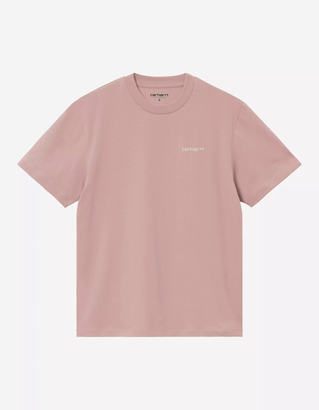 Camiseta W' SCRIPT EMBROIDERY - Gentle Pink / Cin