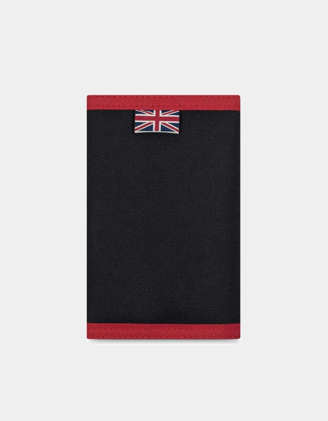 Cartera Lonsdale HIGHAM - Black/Red