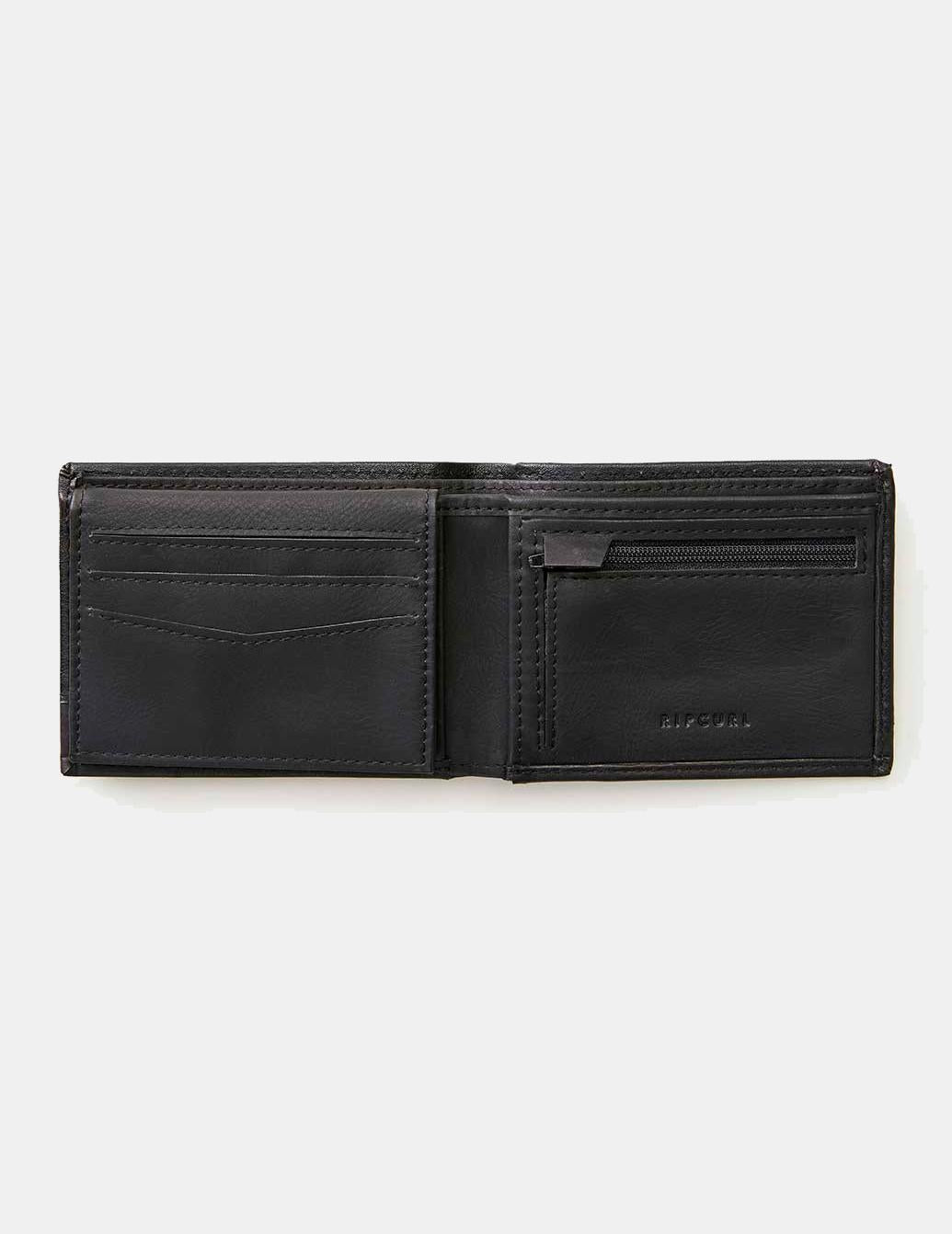 Cartera RIP CURL RIDGE PU ALL DAY - Black/Grey