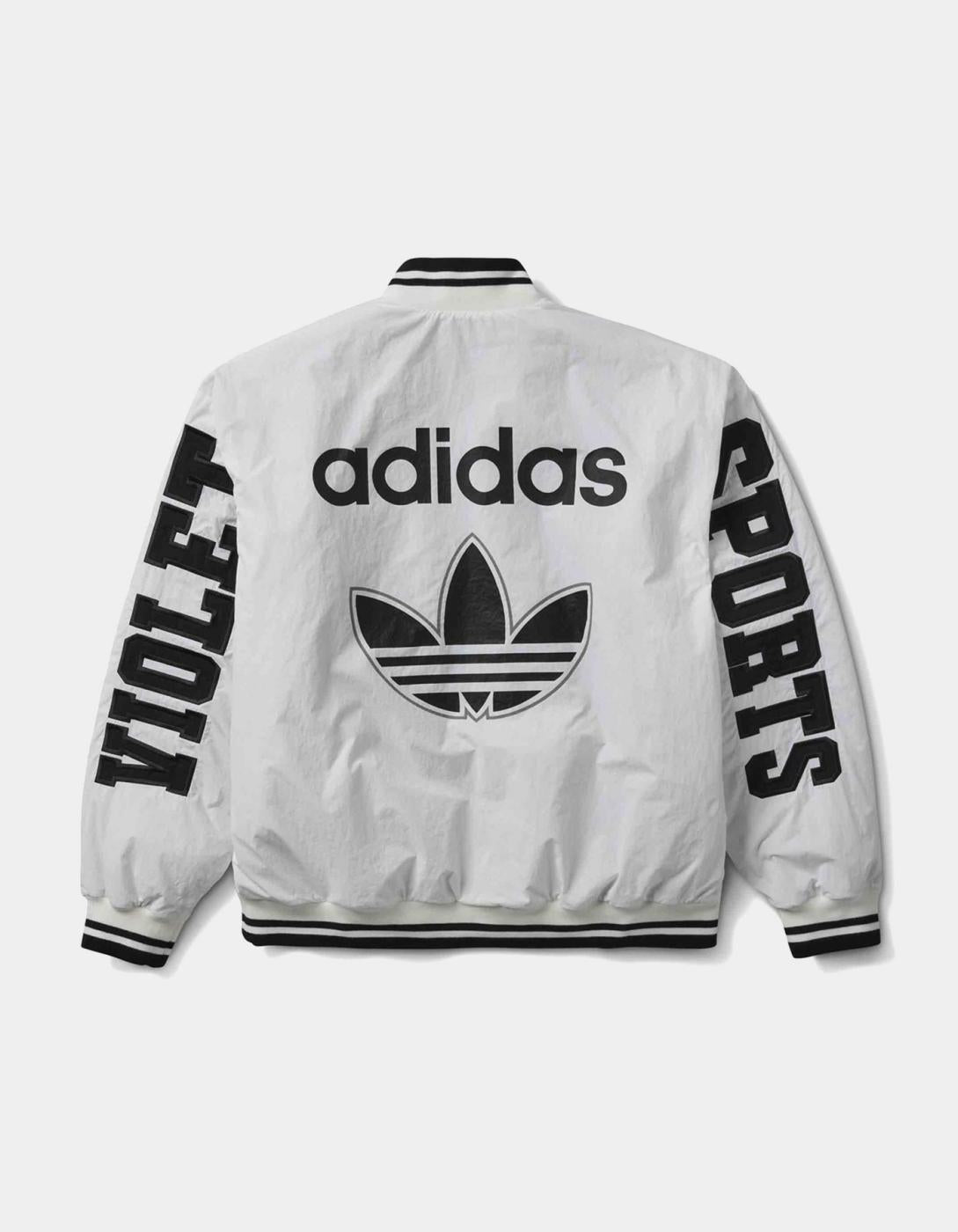Cazadora ADIDAS VIOLET - White/Black