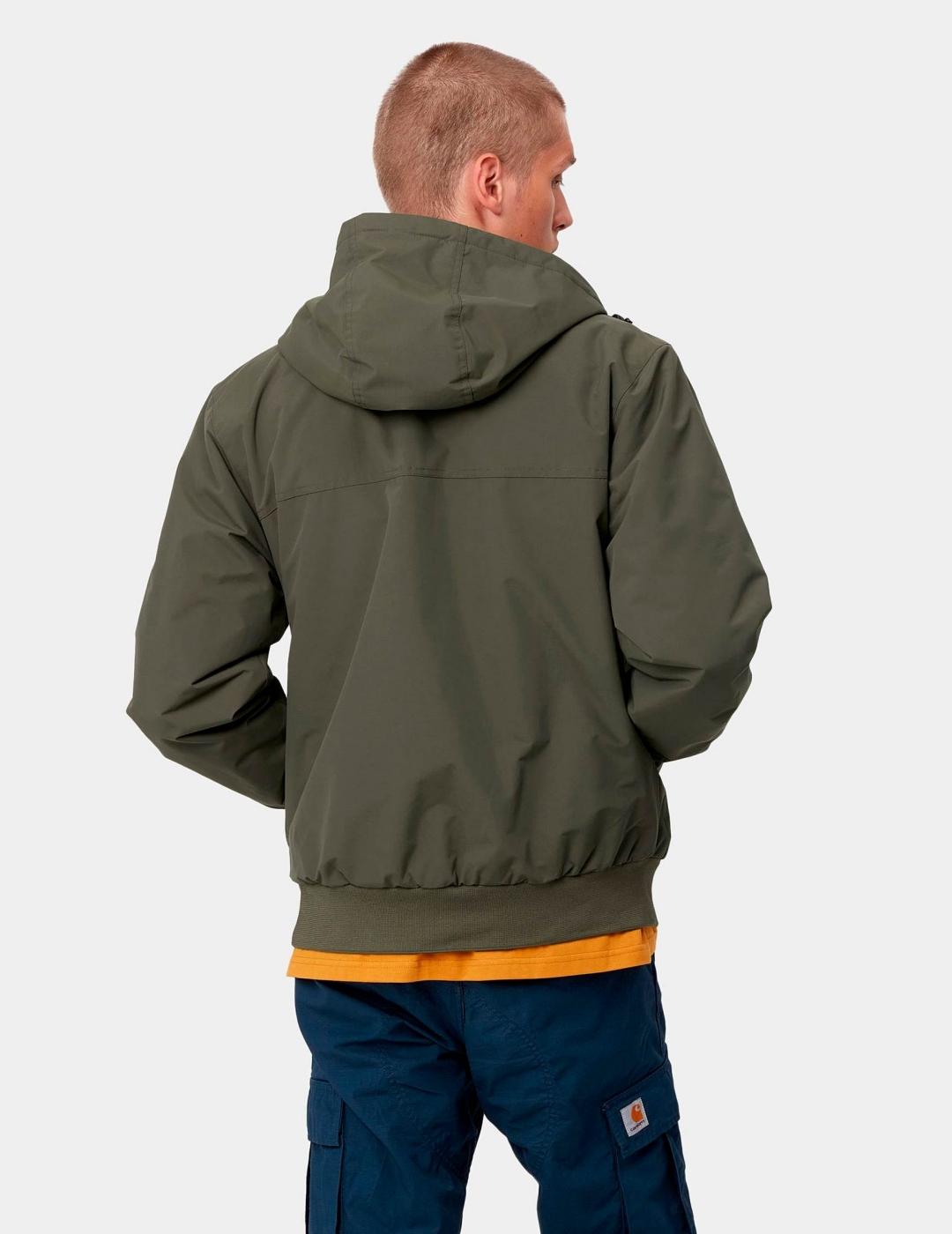 Cazadora CARHARTT WIP HOODED SAIL - Cypress / Black