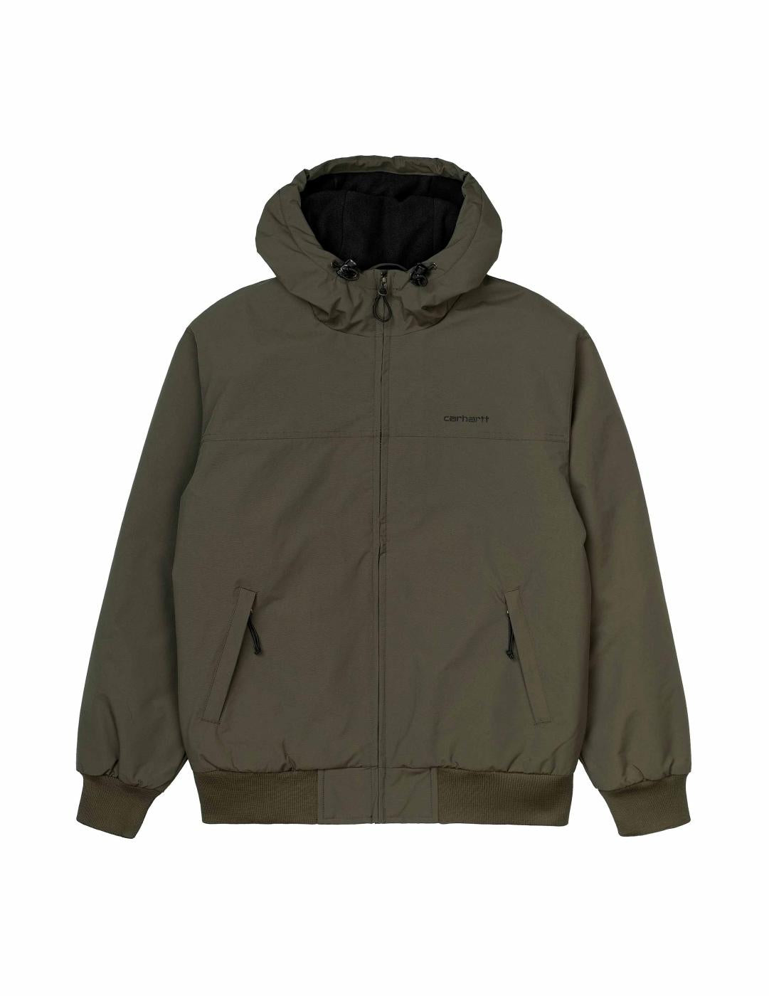 Cazadora CARHARTT WIP HOODED SAIL - Cypress / Black
