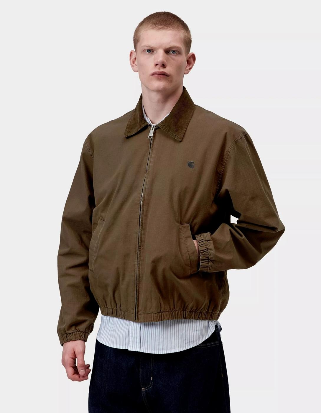 Cazadora CARHARTT WIP MADISON RIPSTOP - Dark Beech / Black