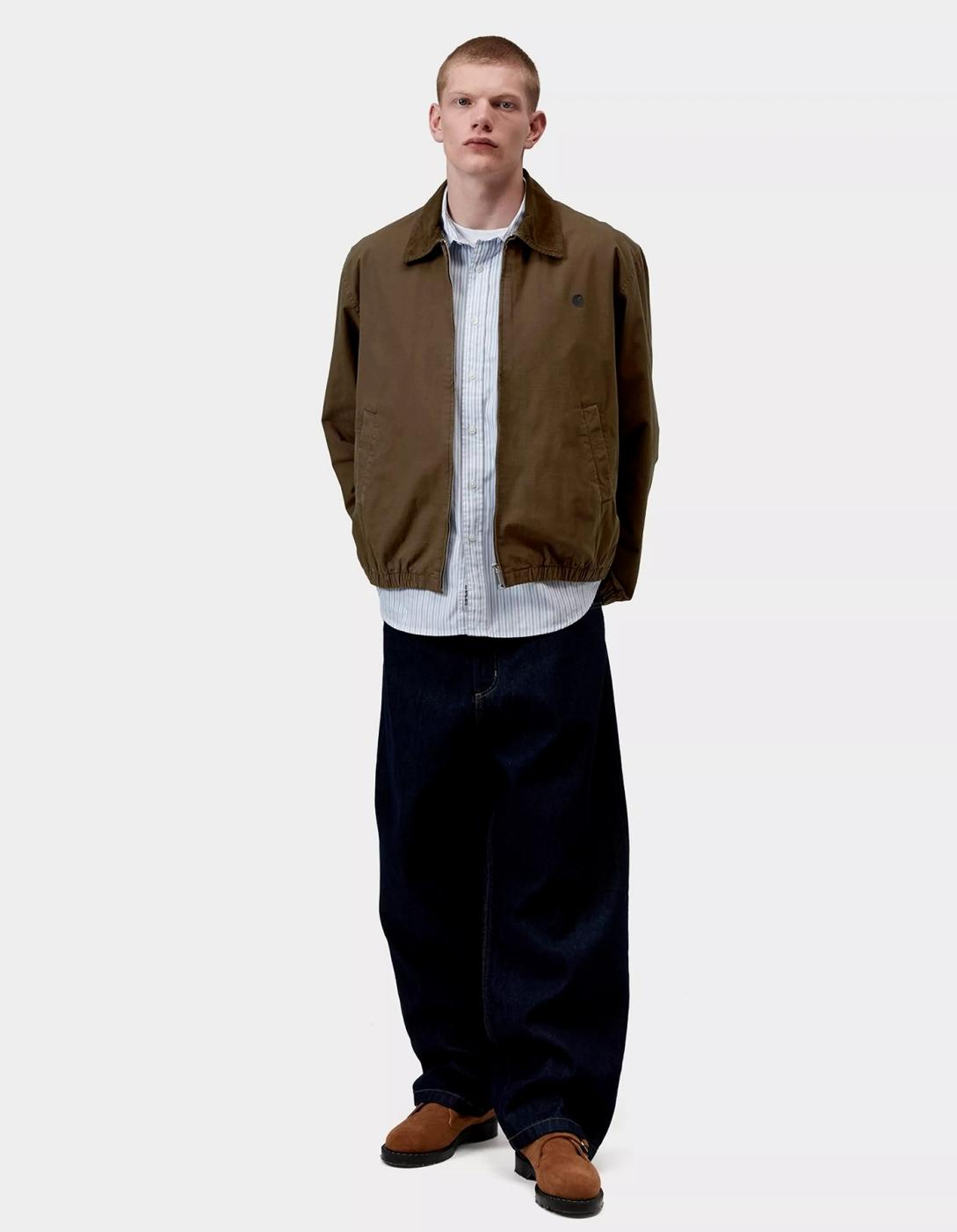 Cazadora CARHARTT WIP MADISON RIPSTOP - Dark Beech / Black